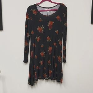 Adam Levine rose floral swing dress Size XL